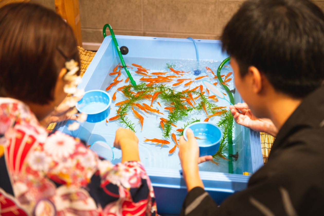 スーパーボールすくい